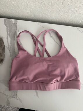 Lululemon energy bra pink